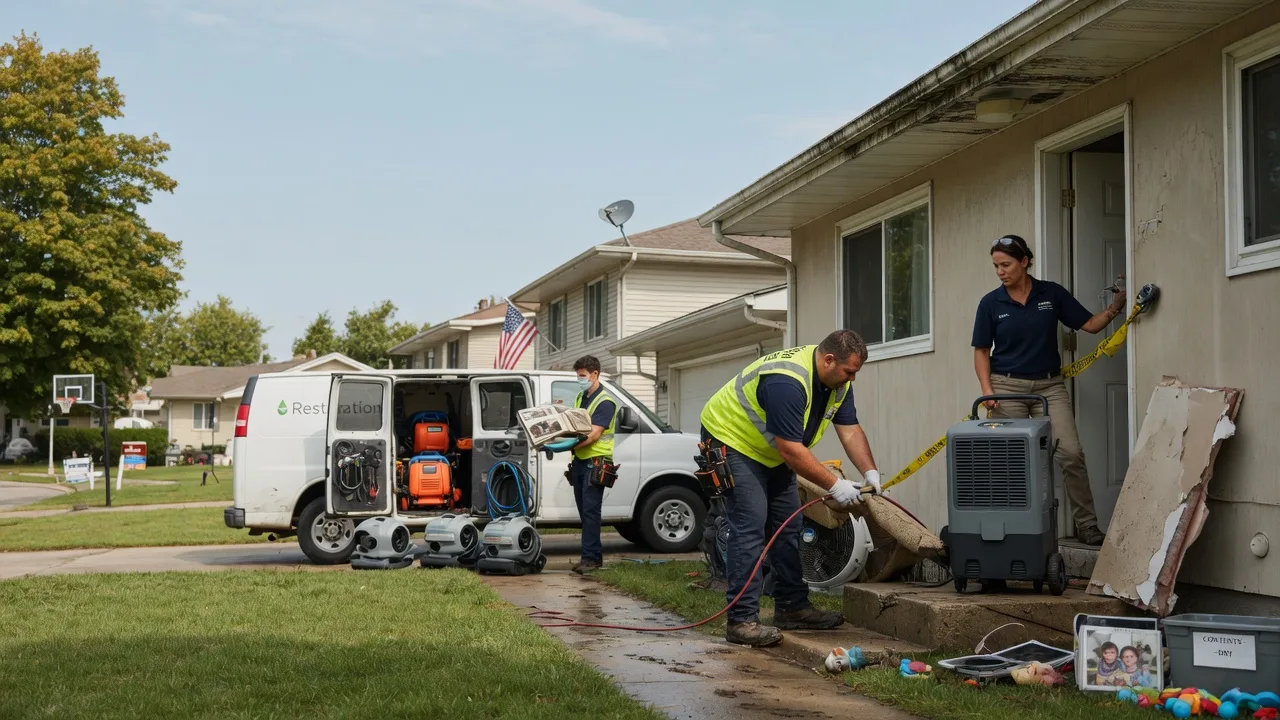 Water Damage Restoration in Evant, TX near me